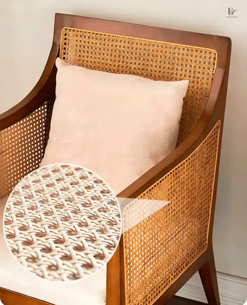 GLOO Rattan wooden chair - Exclusivia