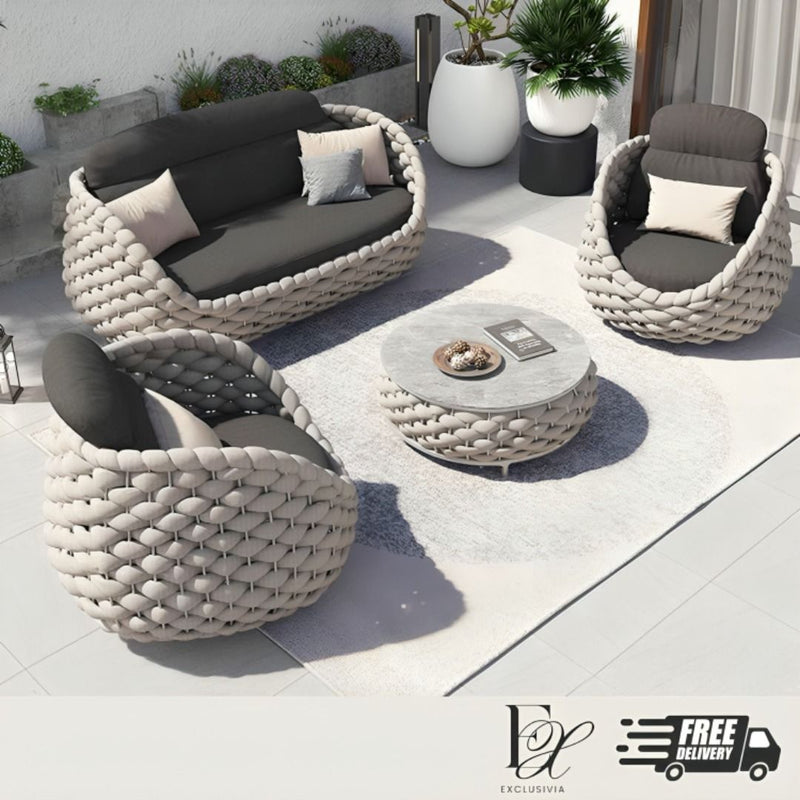 GOOCH Modern Outdoor Sofa Set - Exclusivia