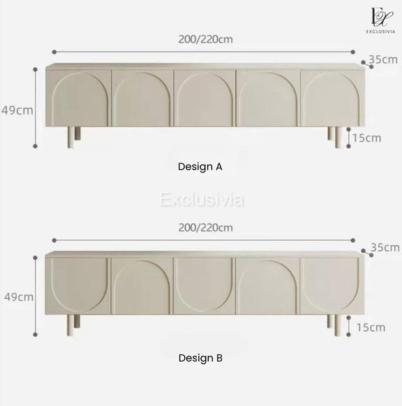 GRANDE TV Console Cabinet - Exclusivia