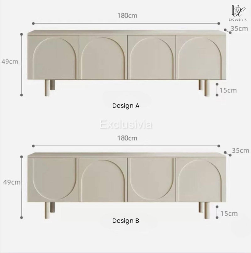 GRANDE TV Console Cabinet - Exclusivia