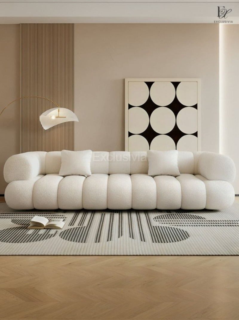 GRAYSON Modern Boucle Sofa - Exclusivia