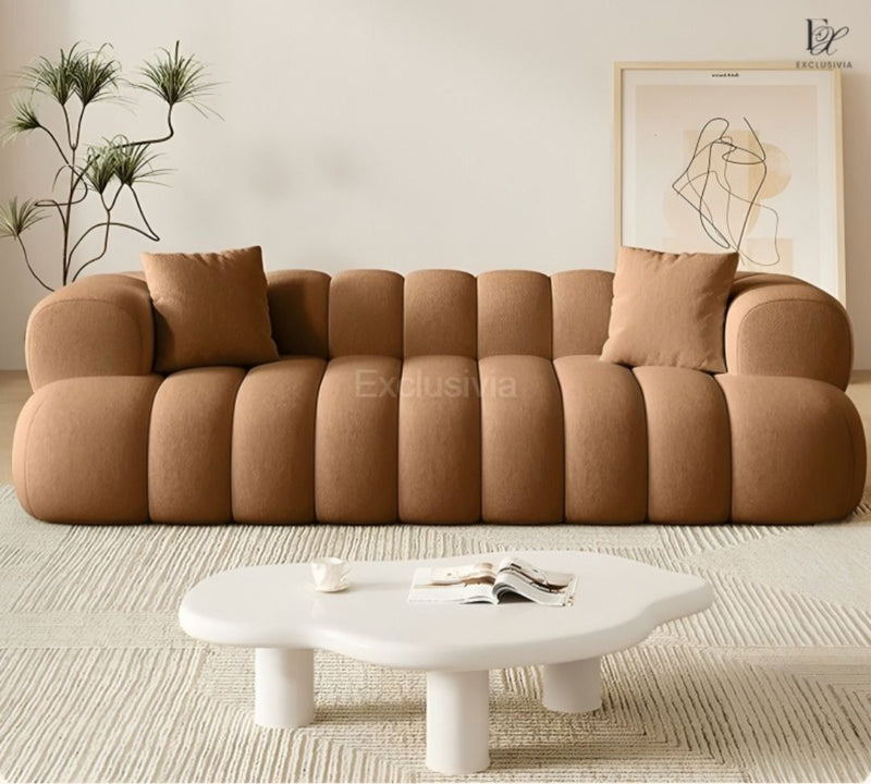 GRAYSON Modern Boucle Sofa - Exclusivia