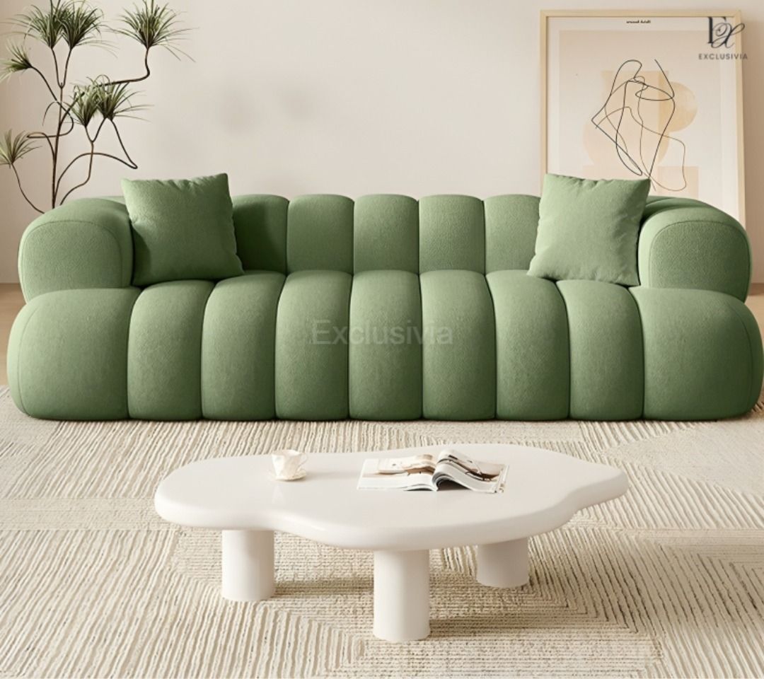 GRAYSON Modern Boucle Sofa - Exclusivia