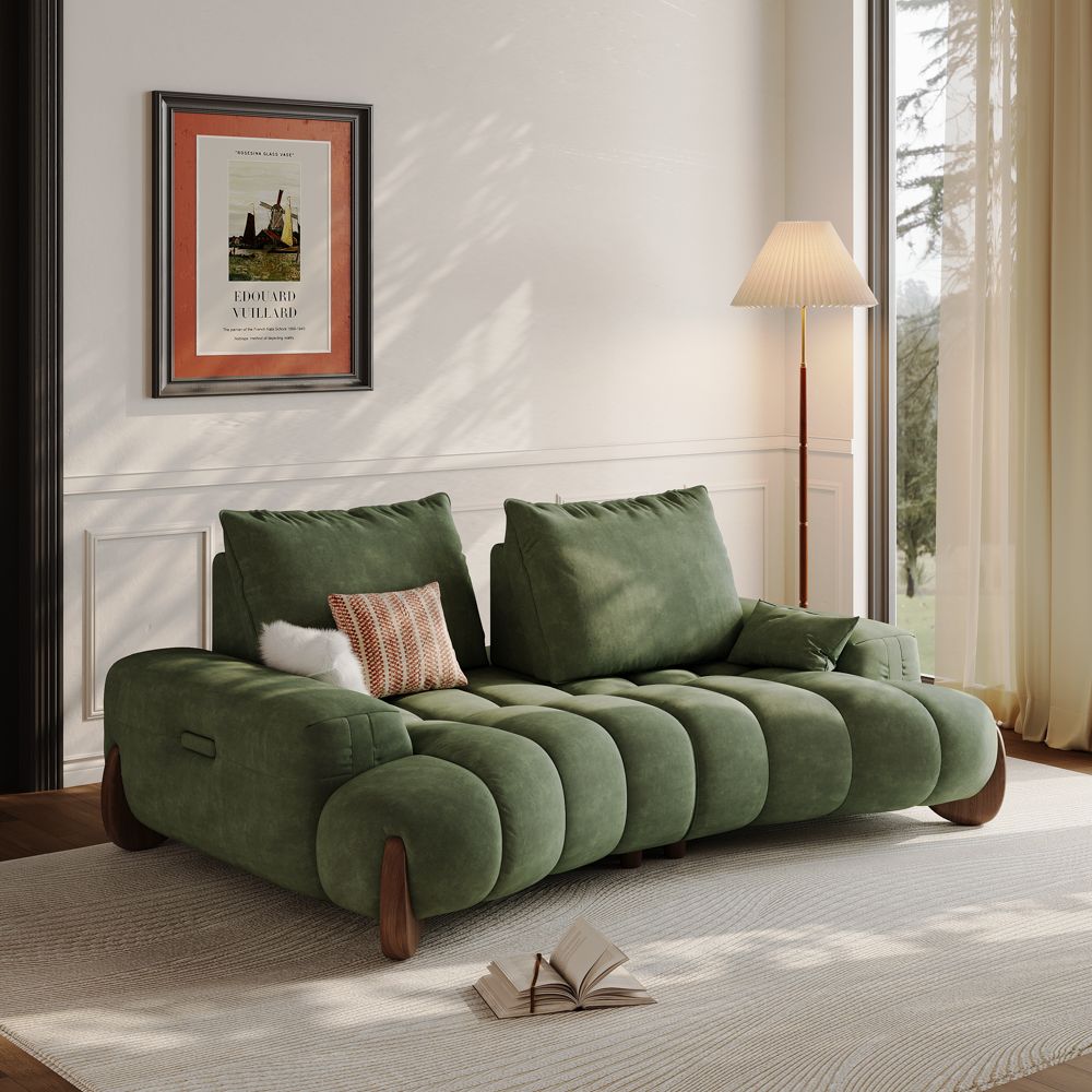 Arlo – Deep Lounge Mid-Century Sofa