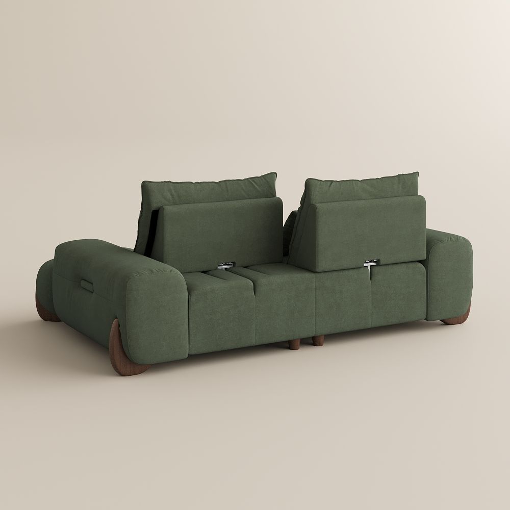 Arlo – Deep Lounge Mid-Century Sofa