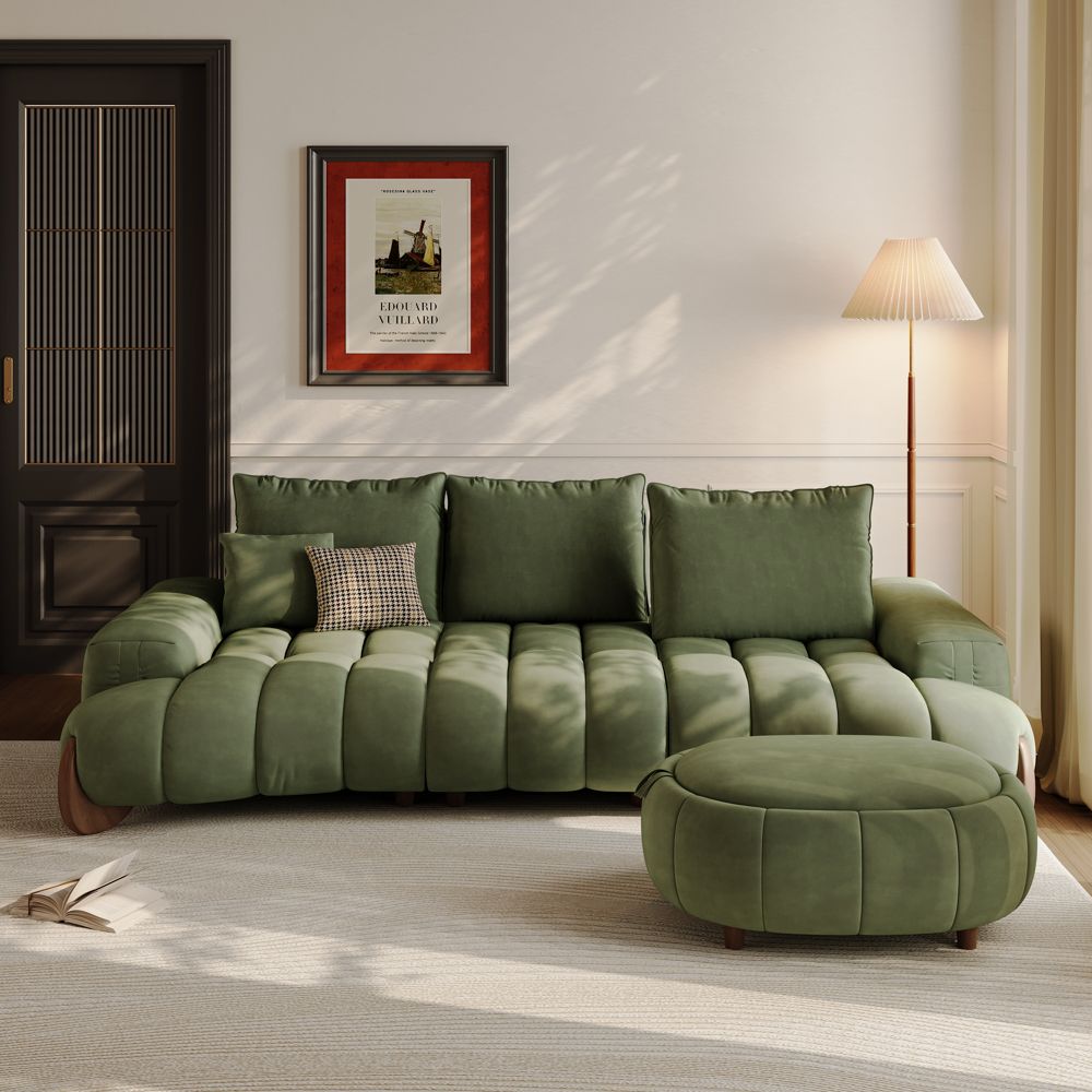 Arlo – Deep Lounge Mid-Century Sofa