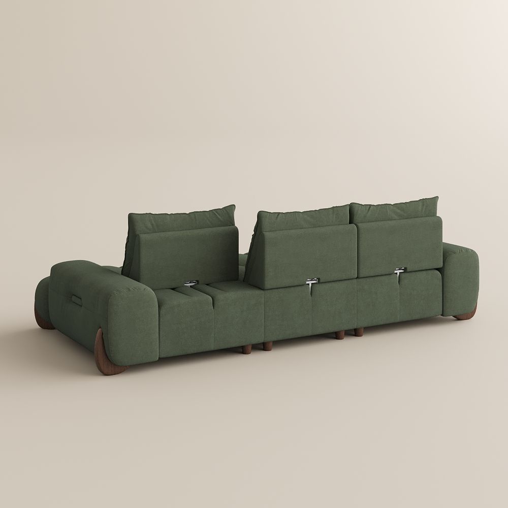 Arlo – Deep Lounge Mid-Century Sofa