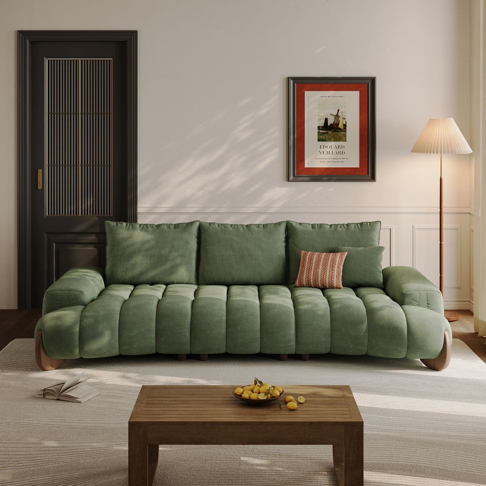 Arlo – Deep Lounge Mid-Century Sofa