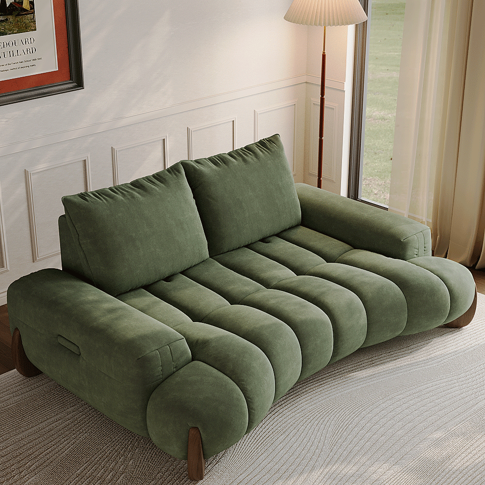 Arlo – Deep Lounge Mid-Century Sofa