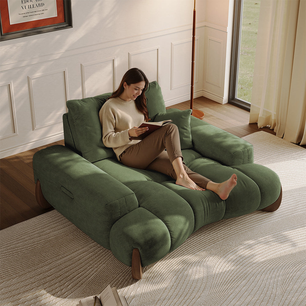 Arlo – Deep Lounge Mid-Century Sofa