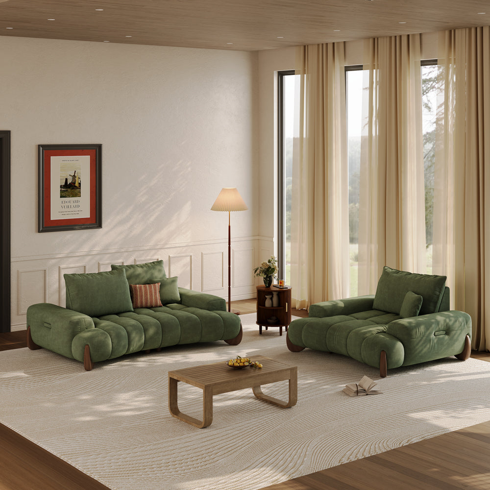 Arlo – Deep Lounge Mid-Century Sofa