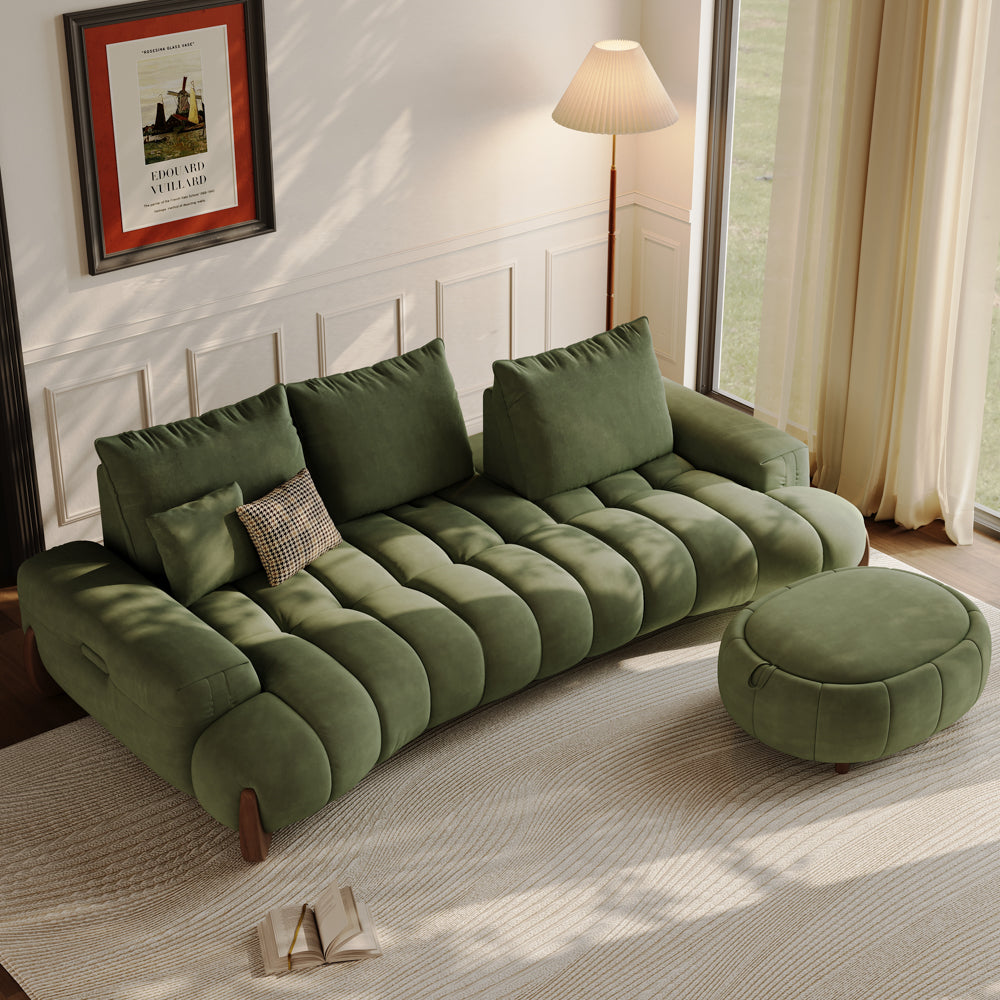 Arlo – Deep Lounge Mid-Century Sofa