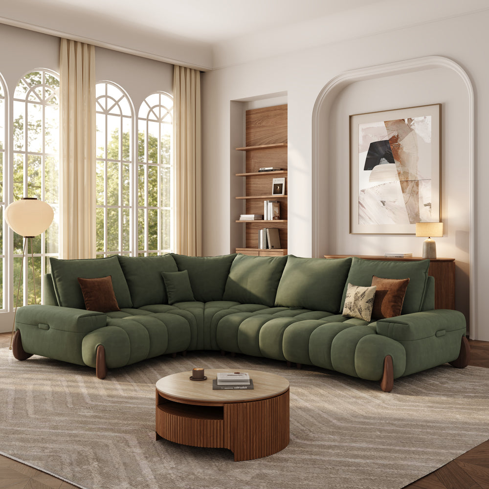Arlo – Deep Lounge Mid-Century Sofa