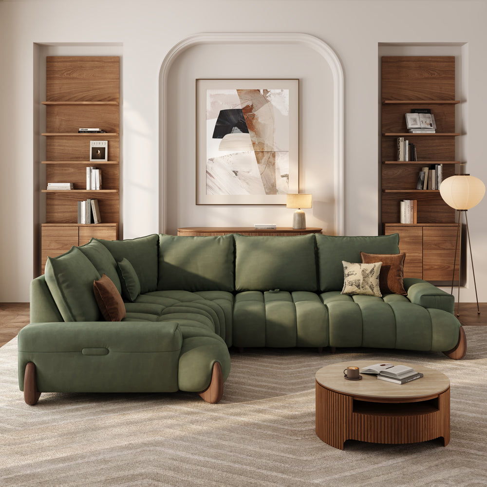 Arlo – Deep Lounge Mid-Century Sofa