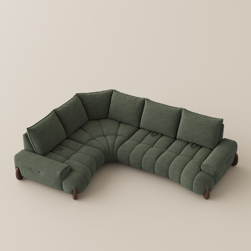 Arlo – Deep Lounge Mid-Century Sofa