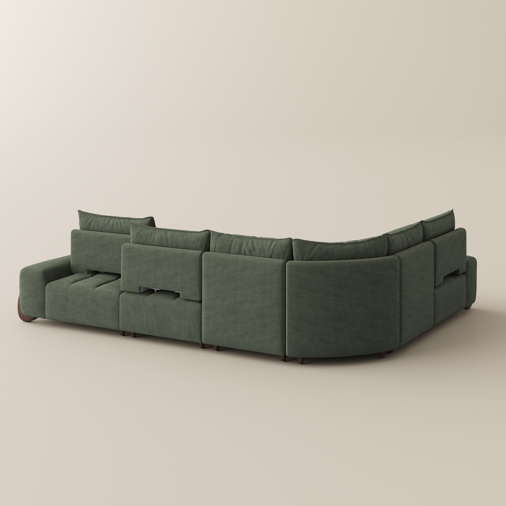 Arlo – Deep Lounge Mid-Century Sofa