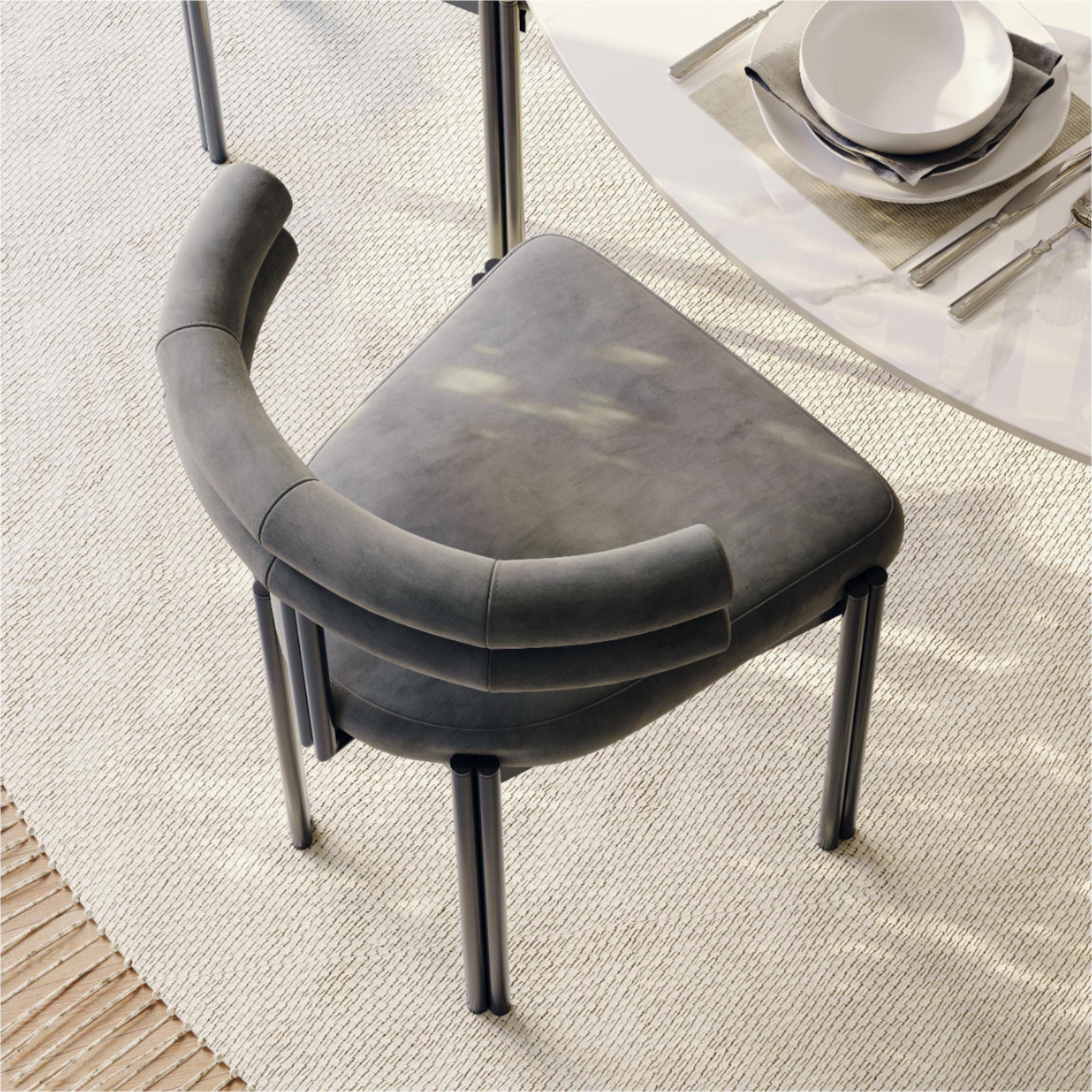 Aurelio Round Sintered Stone Dining Table