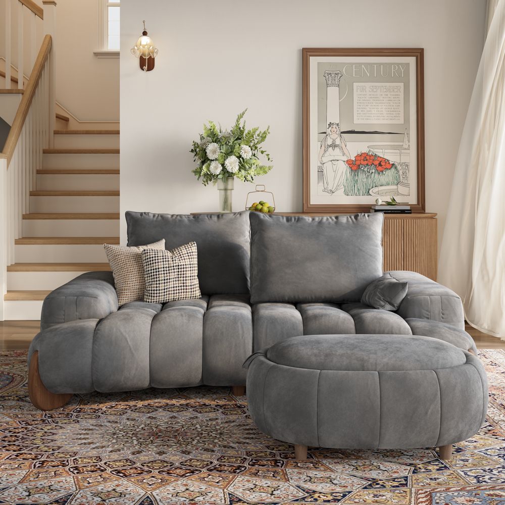 Arlo – Deep Lounge Mid-Century Sofa