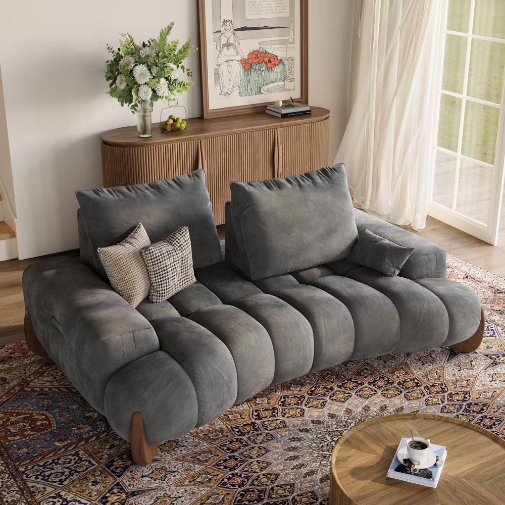 Arlo – Deep Lounge Mid-Century Sofa