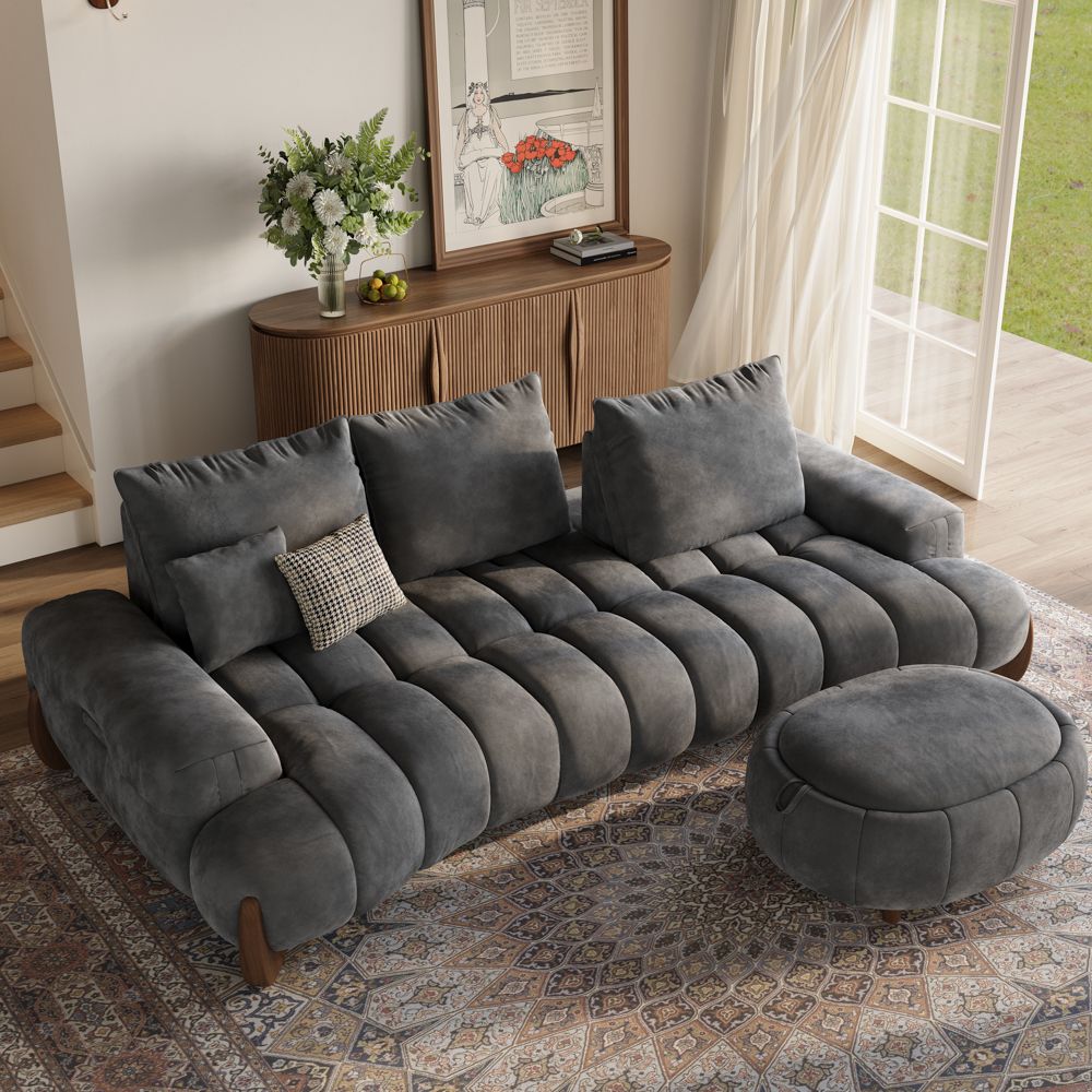Arlo – Deep Lounge Mid-Century Sofa