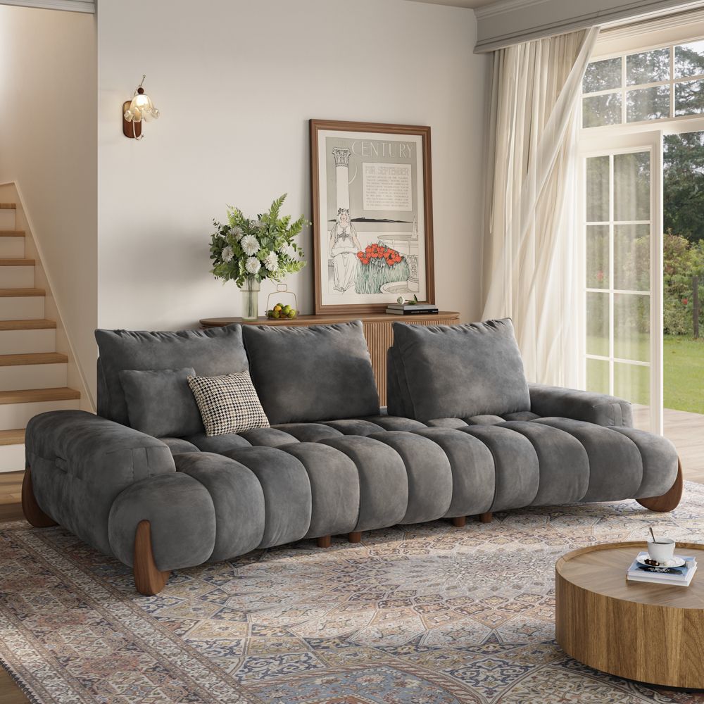 Arlo – Deep Lounge Mid-Century Sofa