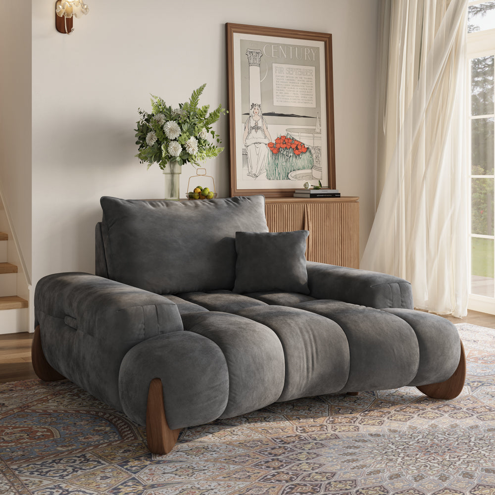 Arlo – Deep Lounge Mid-Century Sofa