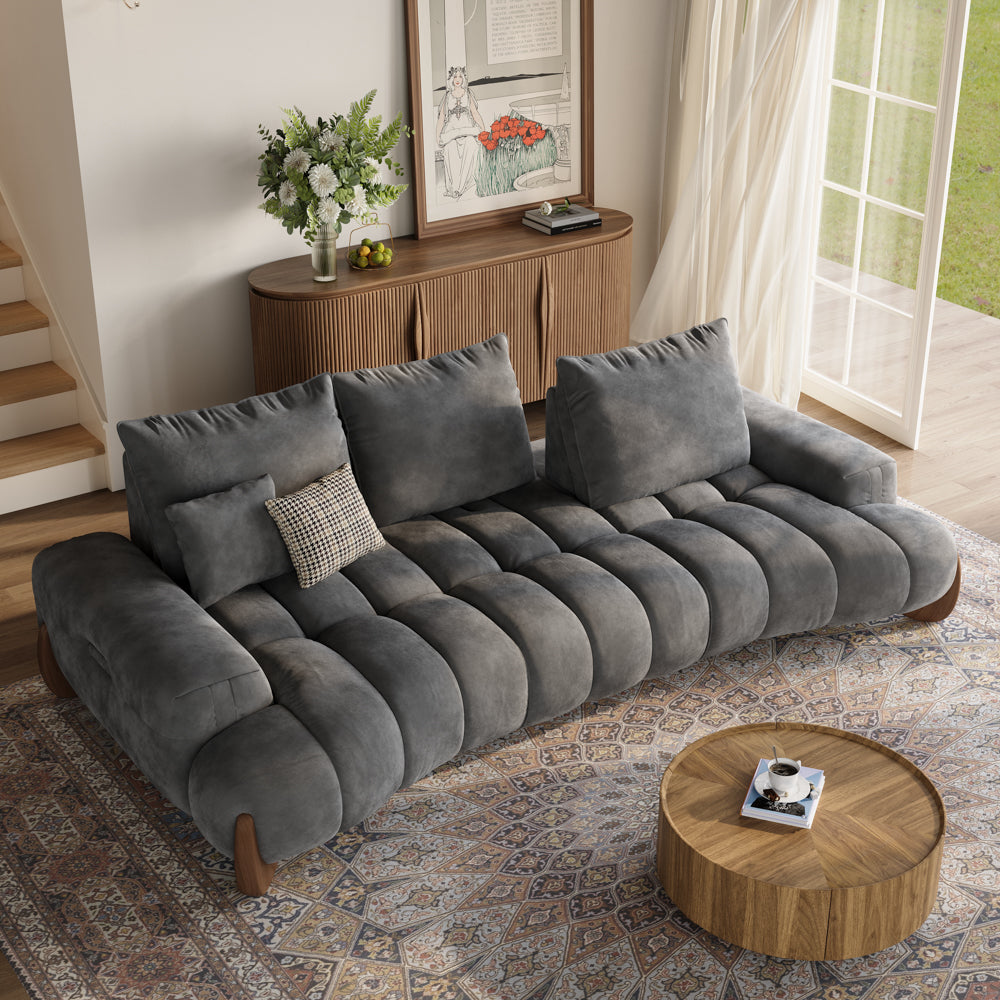 Arlo – Deep Lounge Mid-Century Sofa