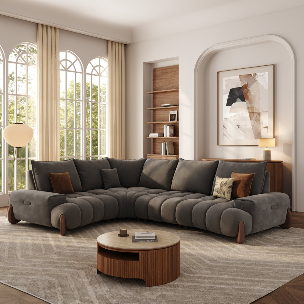 Arlo – Deep Lounge Mid-Century Sofa