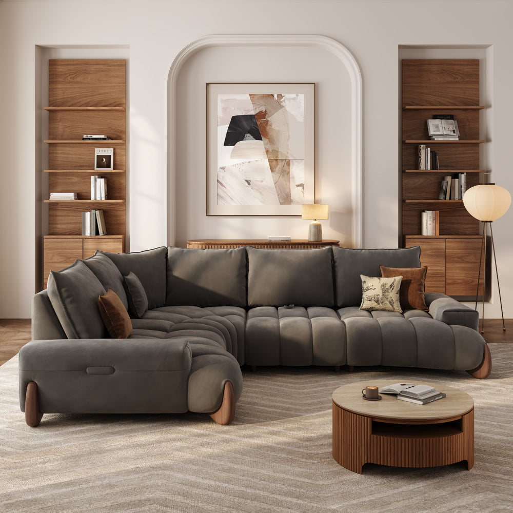 Arlo – Deep Lounge Mid-Century Sofa
