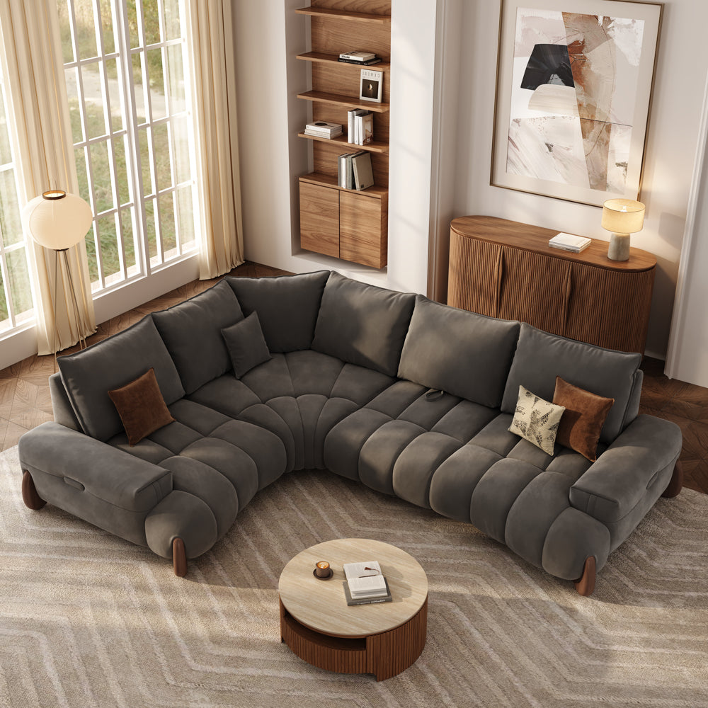 Arlo – Deep Lounge Mid-Century Sofa