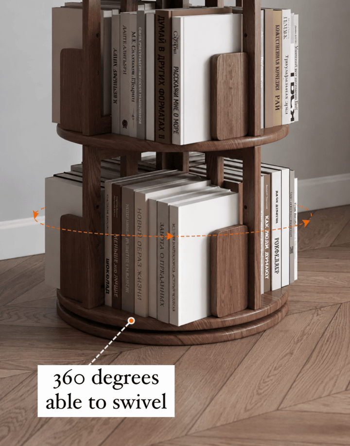 GROVE Modern Solid Ash Wood Bookshelf - Exclusivia