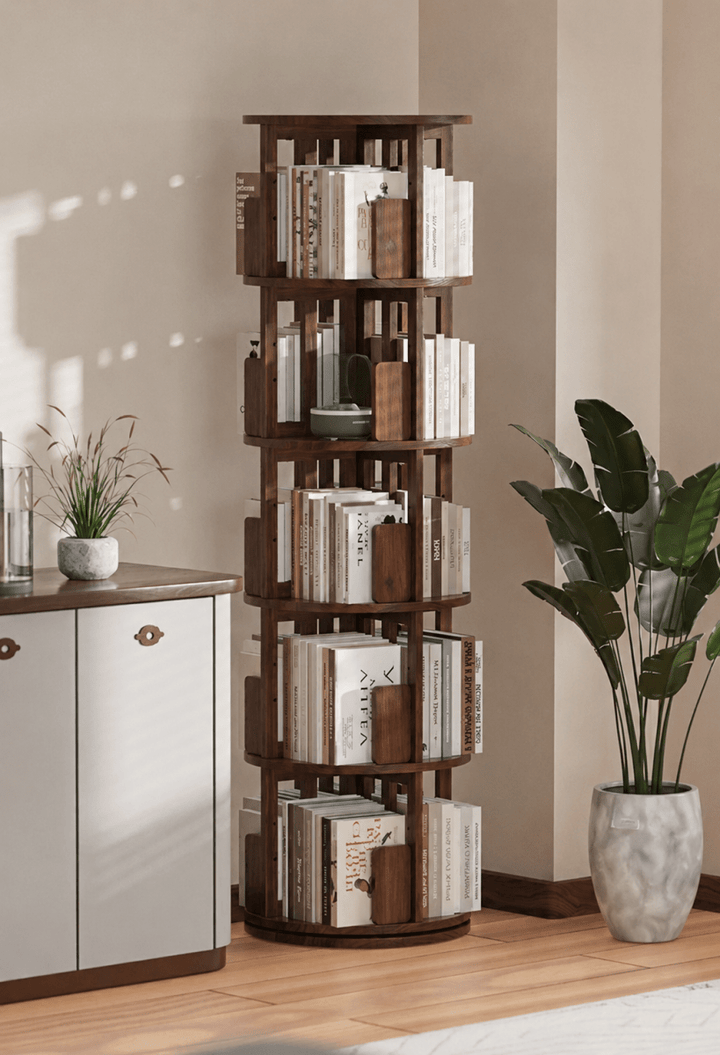 GROVE Modern Solid Ash Wood Bookshelf - Exclusivia