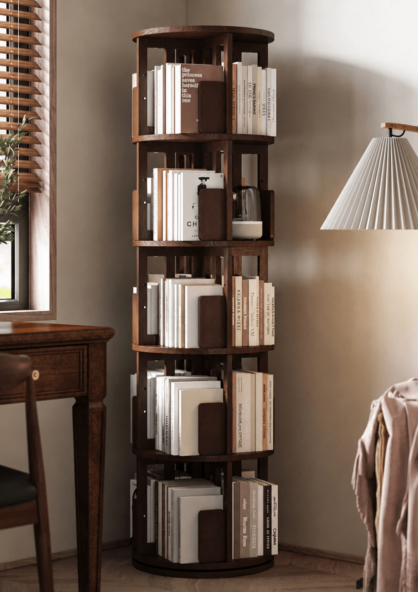 GROVE Modern Solid Ash Wood Bookshelf - Exclusivia