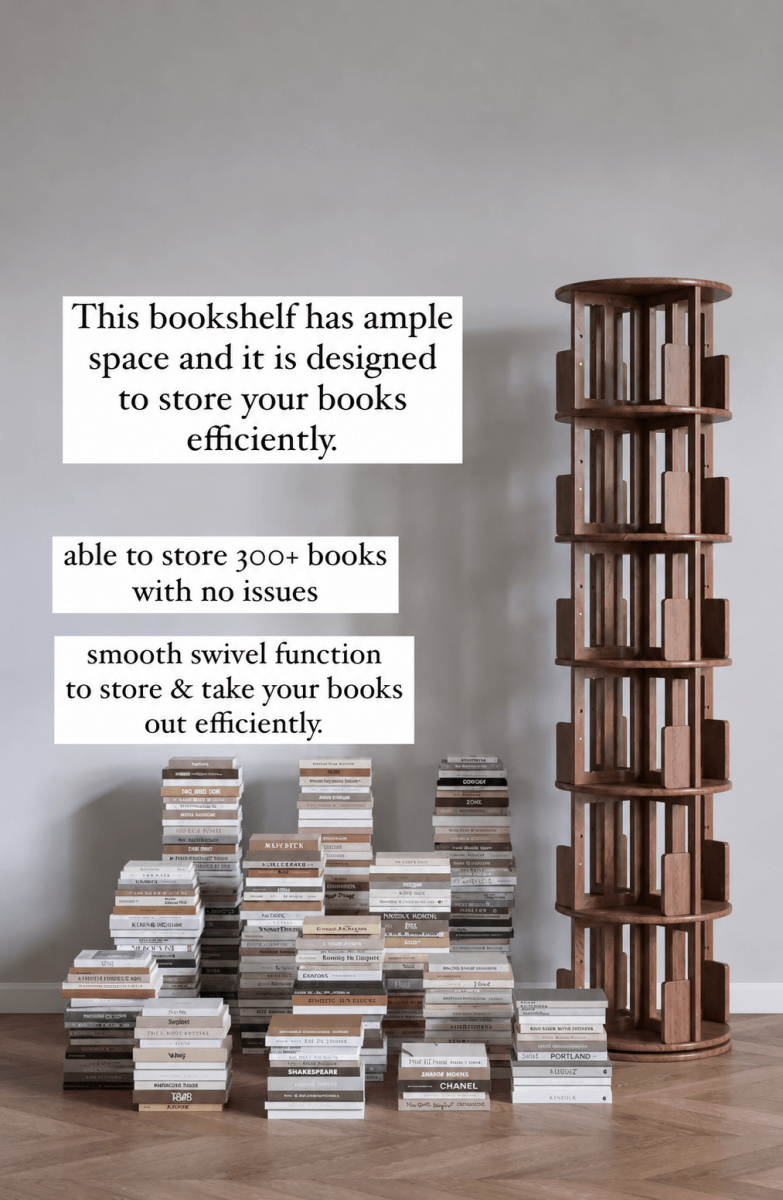 GROVE Modern Solid Ash Wood Bookshelf - Exclusivia