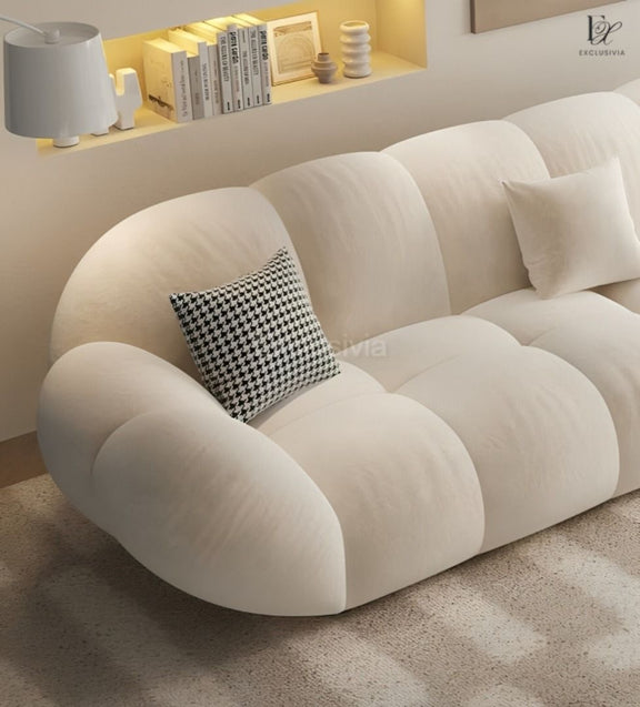 GULLEYES Modern Velvet Sofa - Exclusivia