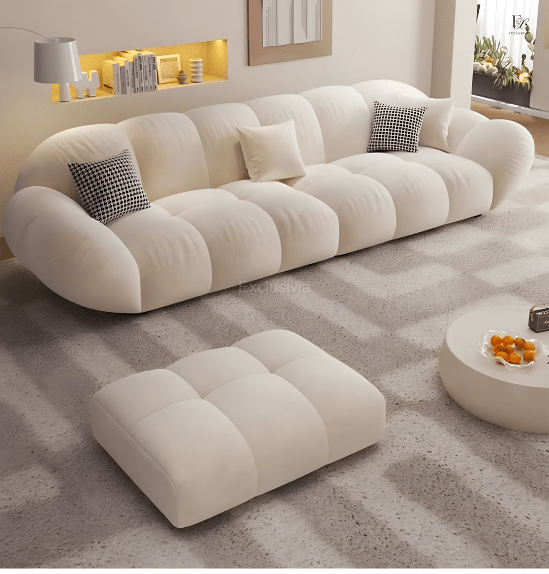 GULLEYES Modern Velvet Sofa - Exclusivia