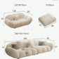 GULLEYES Modern Velvet Sofa - Exclusivia