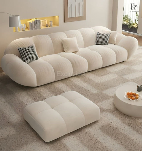 GULLEYES Modern Velvet Sofa - Exclusivia