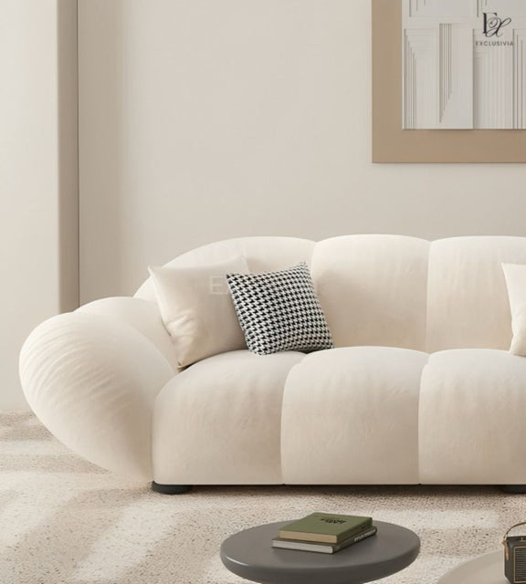 GULLEYES Modern Velvet Sofa - Exclusivia