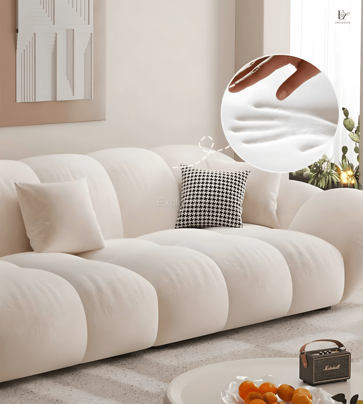 GULLEYES Modern Velvet Sofa - Exclusivia
