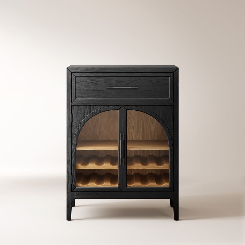Halden Bar Cabinet, 90cm - Exclusivia