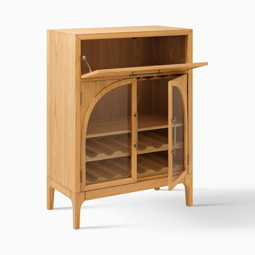 Halden Bar Cabinet, 90cm - Exclusivia
