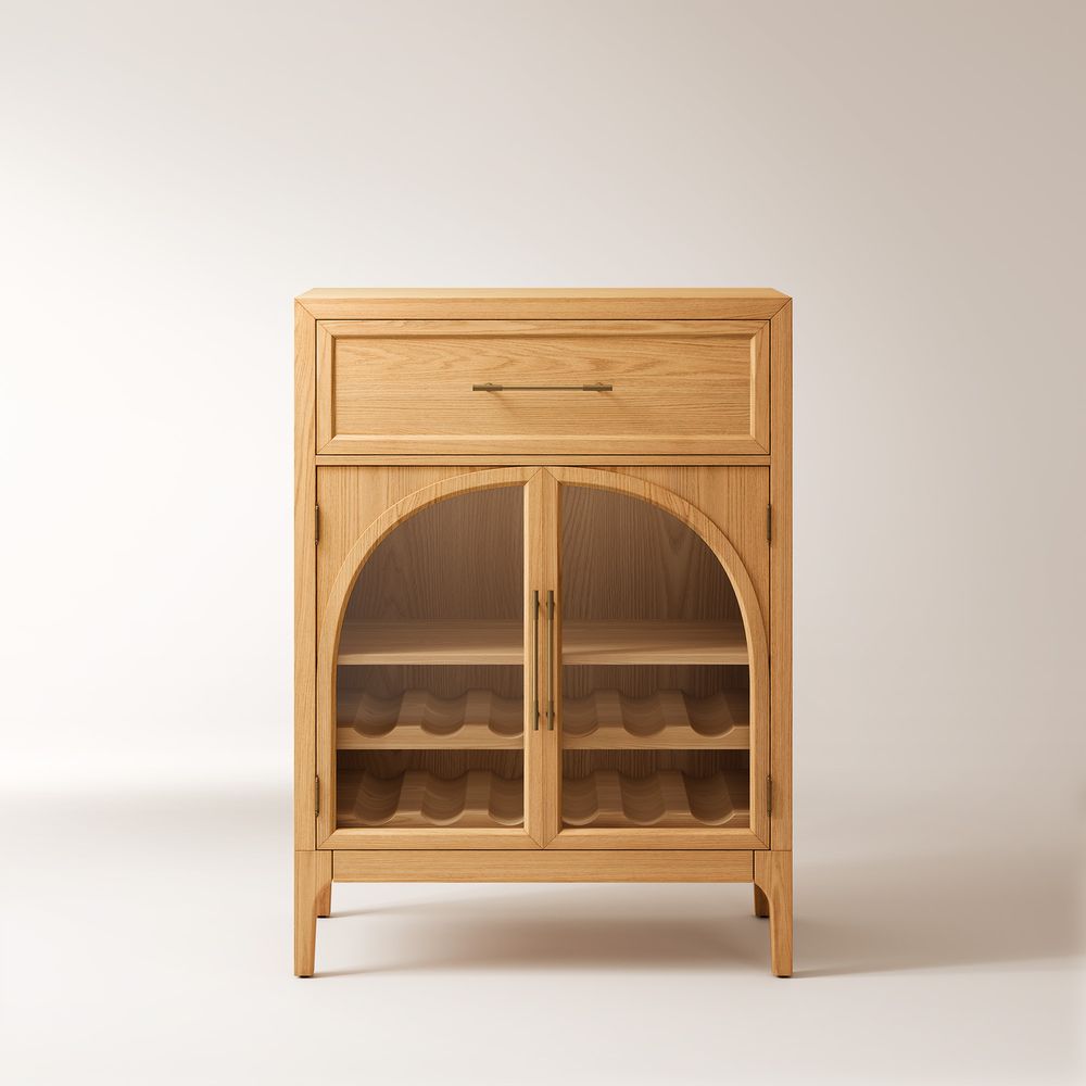 Halden Bar Cabinet, 90cm - Exclusivia