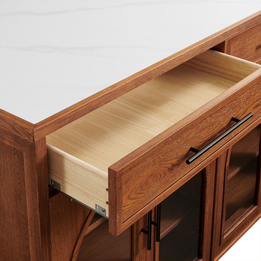 Halden Kitchen Island, 160cm - Exclusivia