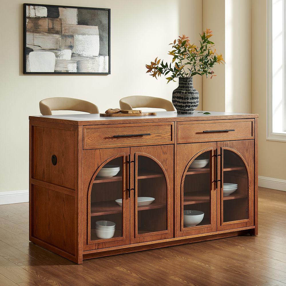 Halden Kitchen Island, 160cm - Exclusivia