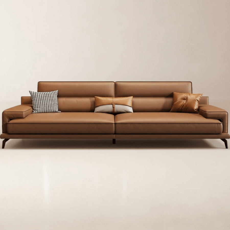 HARPER Modern Leather Sofa - Exclusivia
