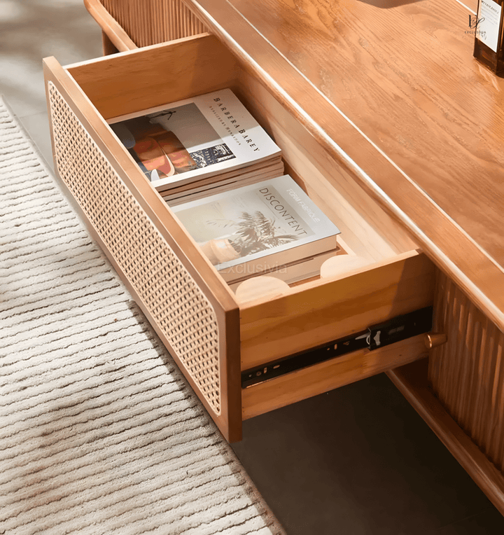HATANO TV Console Rattan - Exclusivia