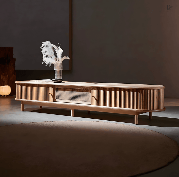 HATANO TV Console Rattan - Exclusivia