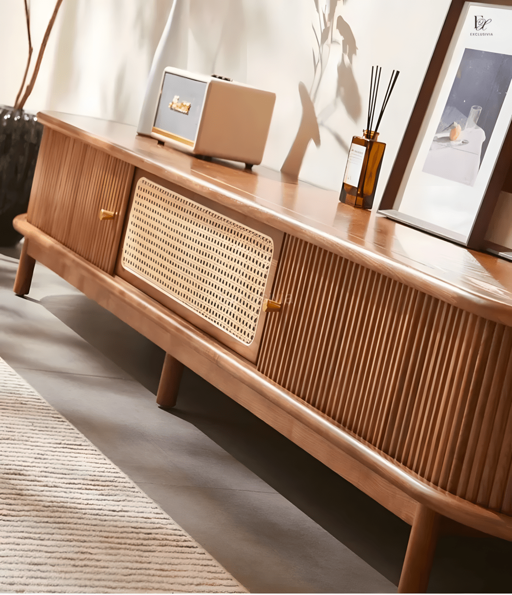 HATANO TV Console Rattan - Exclusivia