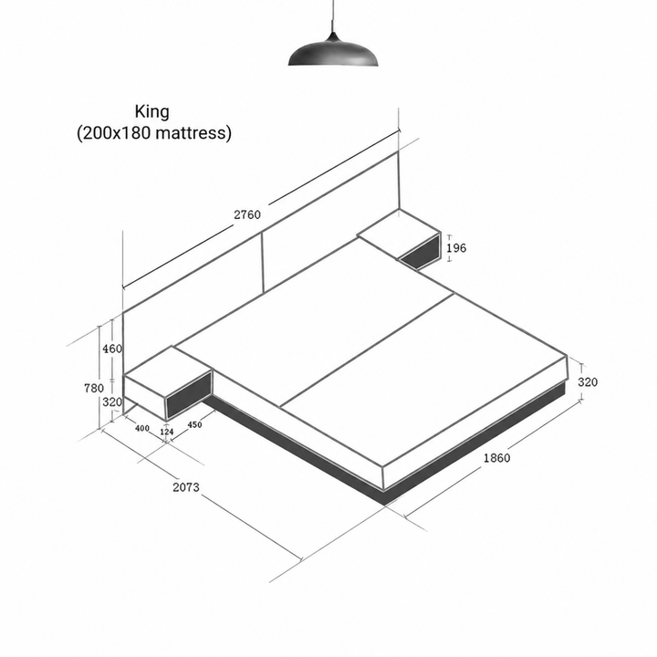 HAVEN Ridge Storage Bedframe - Exclusivia